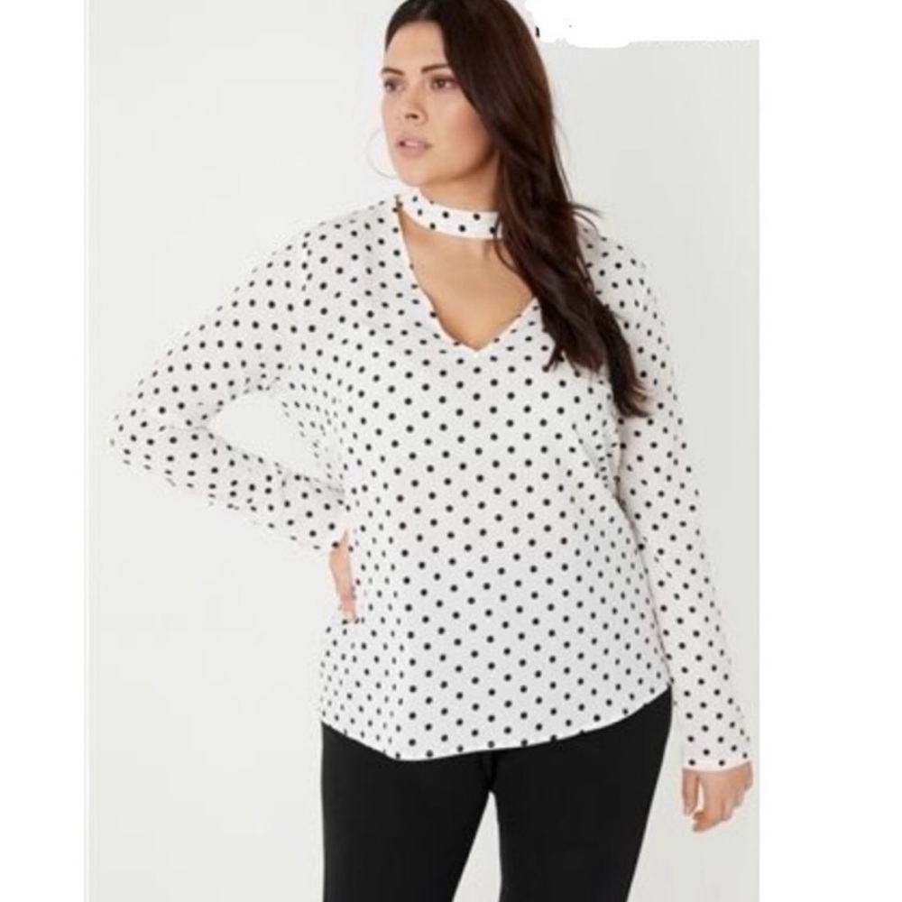 Missguided White Choker Blouse - Picture 5 of 13